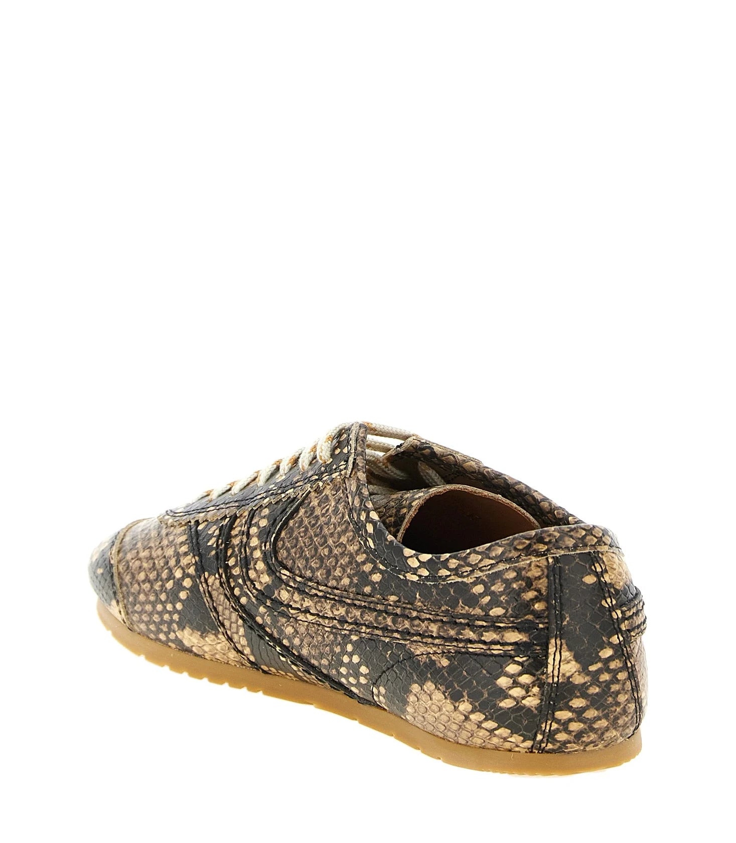 Dries Van Noten Sneakers in beige, Calfskin Leather β view 4