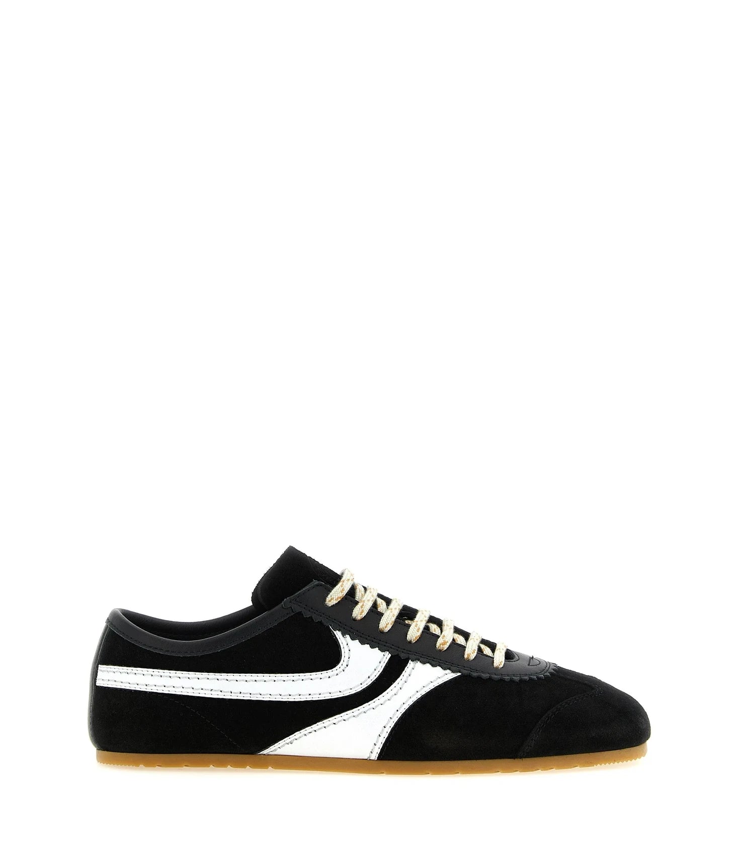 Dries Van Noten Sneakers in black, Calfskin Leather