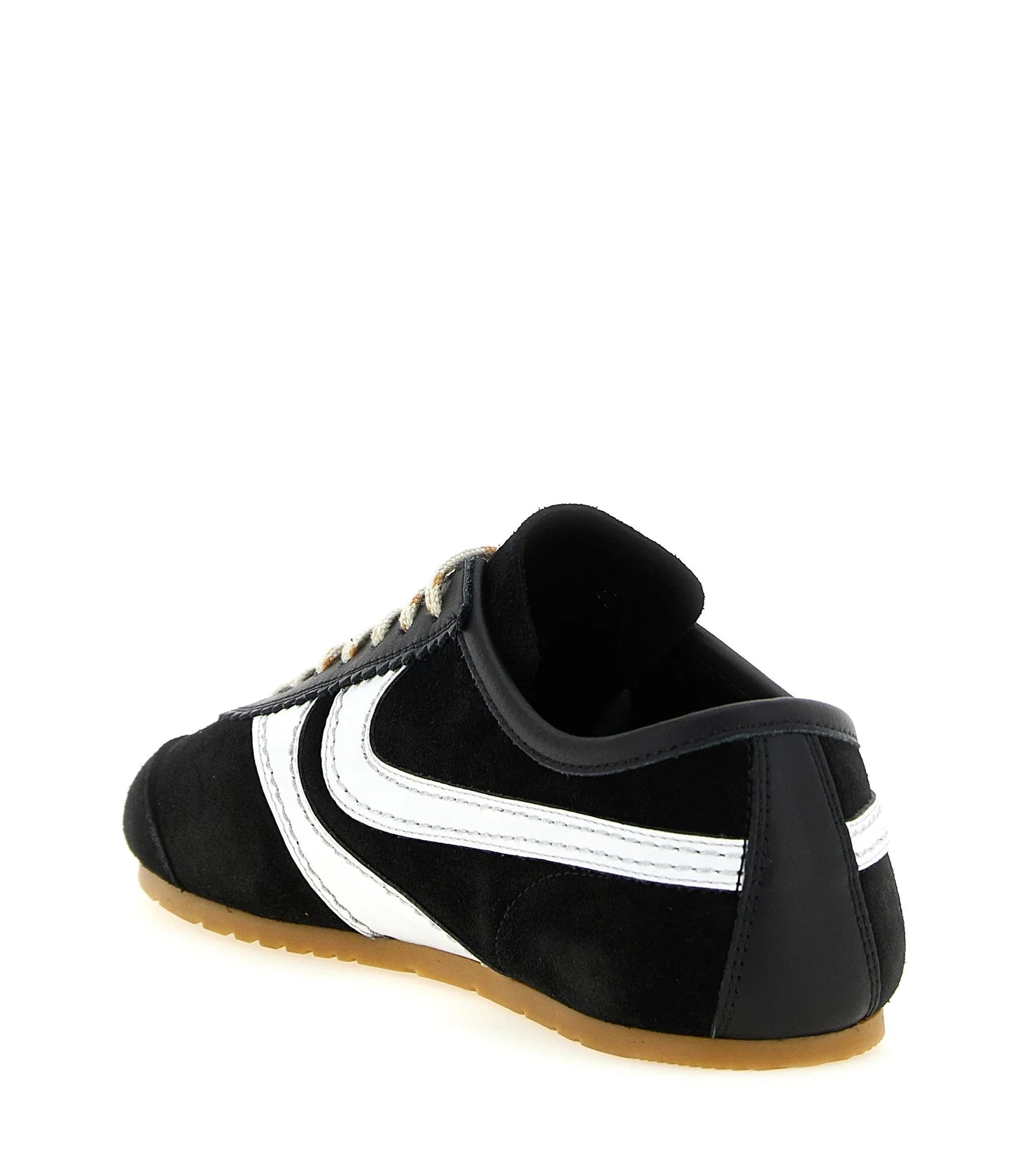 Dries Van Noten Sneakers in black, Calfskin Leather — view 3