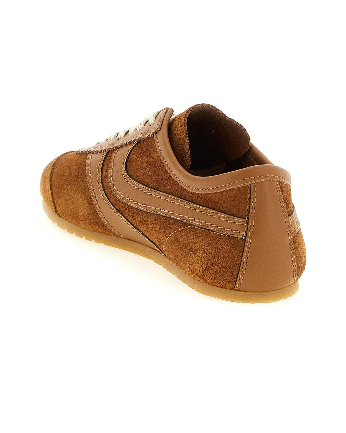 Dries Van Noten Sneakers in brown, Calfskin Leather โ view 3