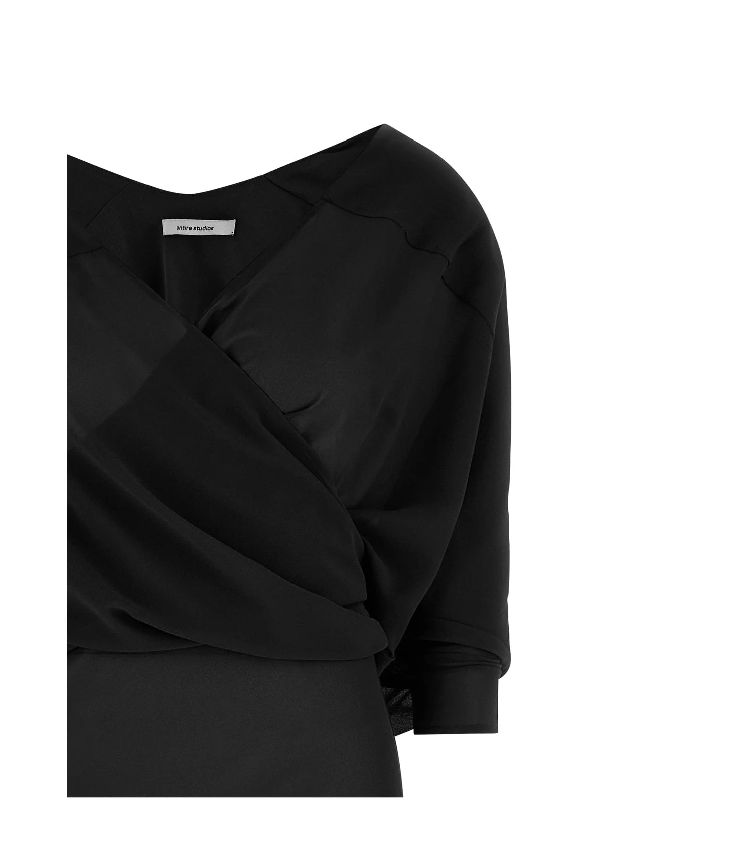 Entire Studios Dresse in black, Polyester — view 3