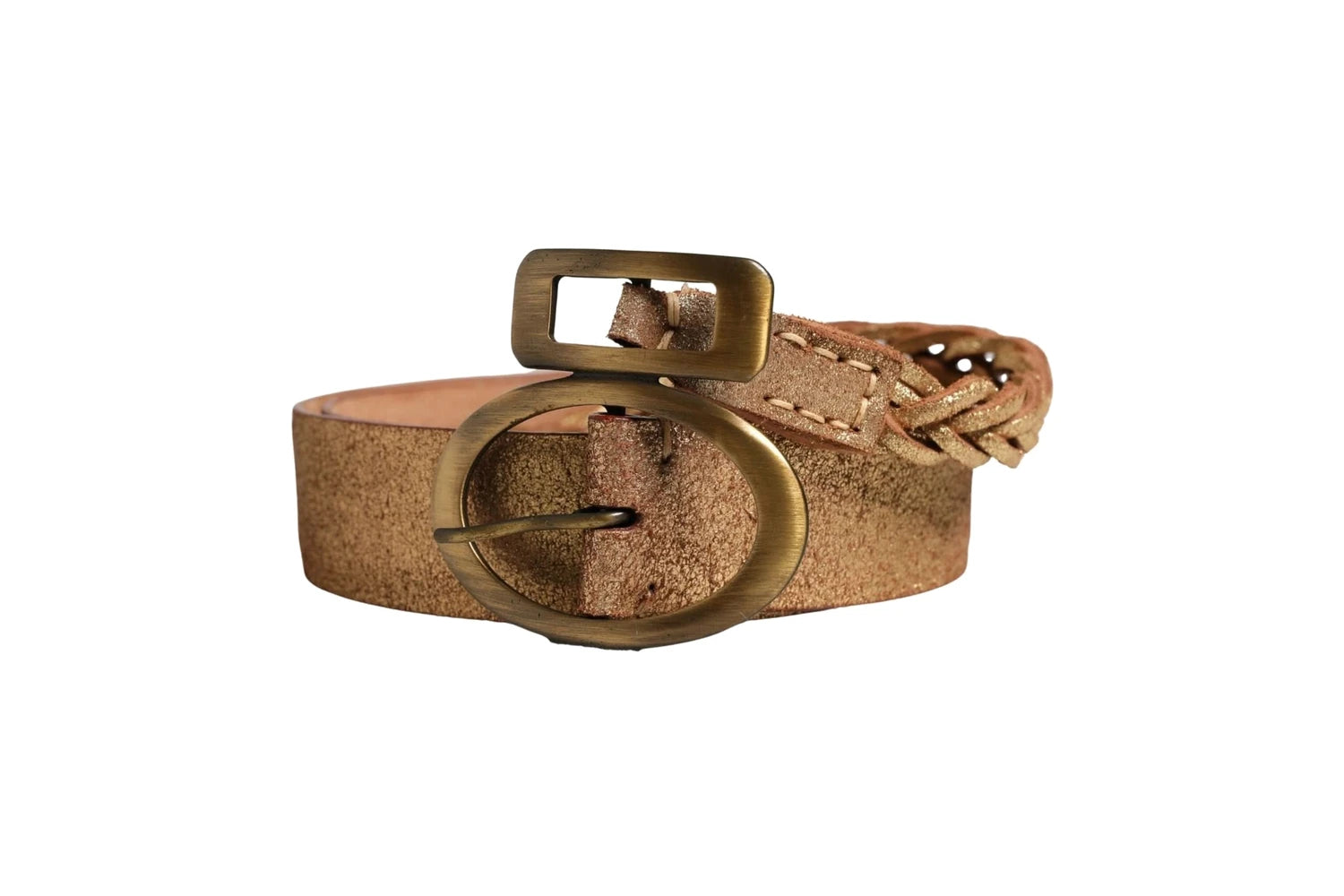 Ermanno Scervino Belts in brown, Leather — view 2
