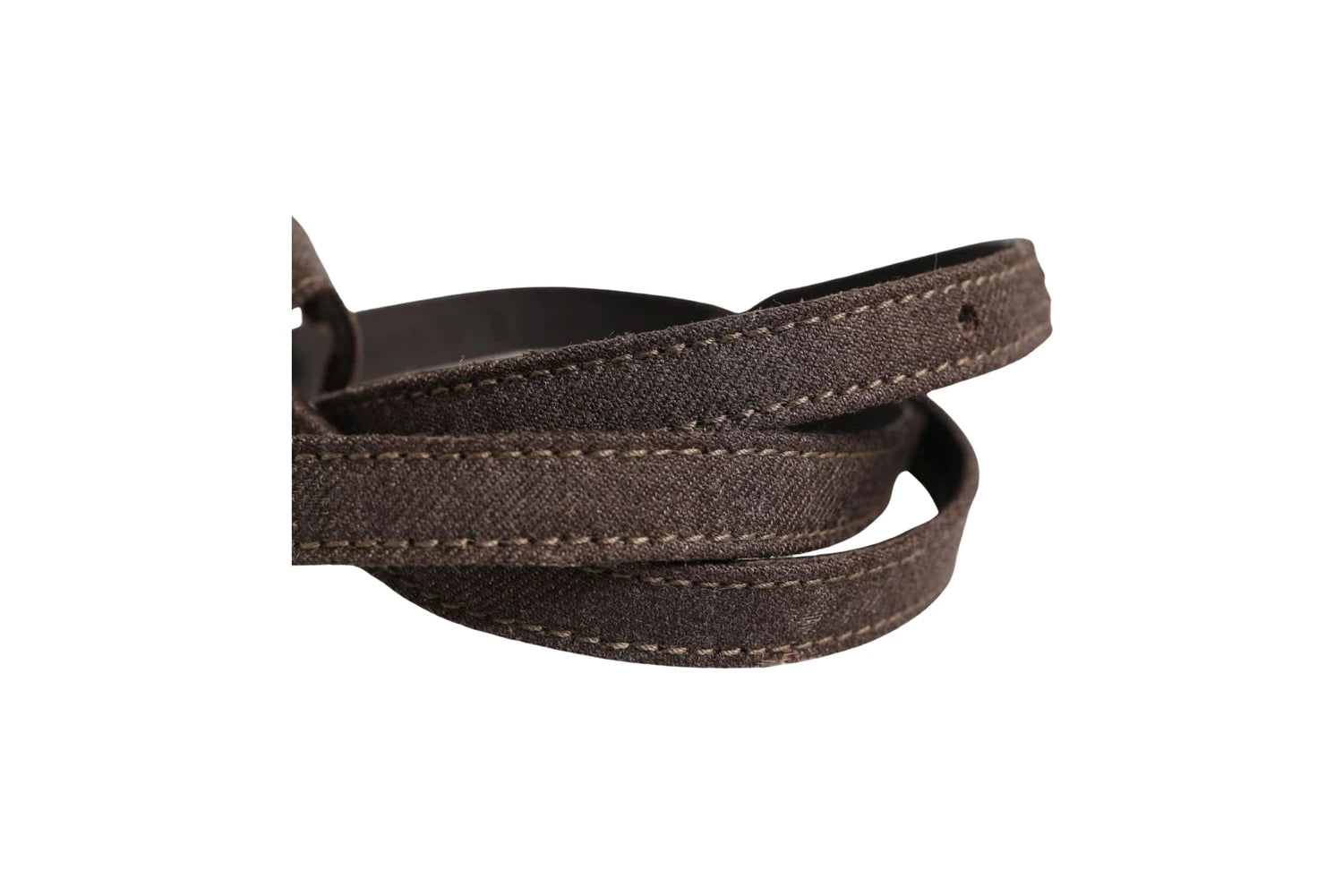 Ermanno Scervino Belts in brown, Wool Nylon — view 5