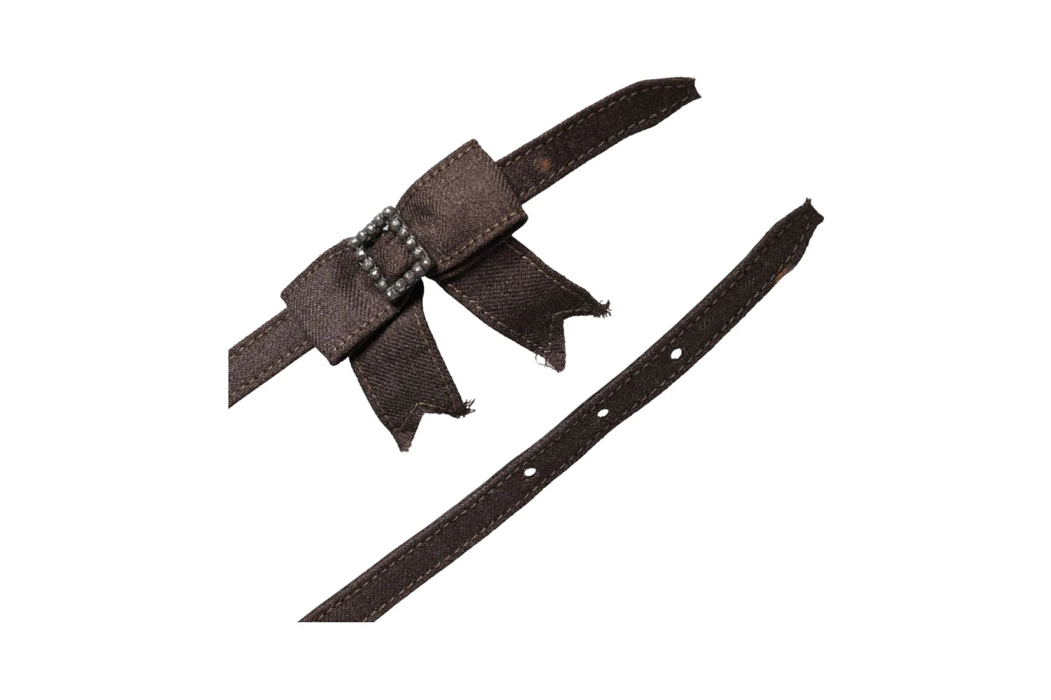 Ermanno Scervino Belts in brown, Wool Nylon — view 6