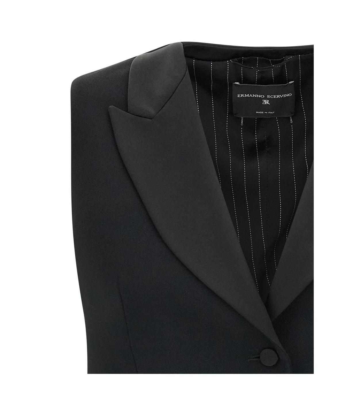Ermanno Scervino Bolero Jacket in black, Viscose — view 3