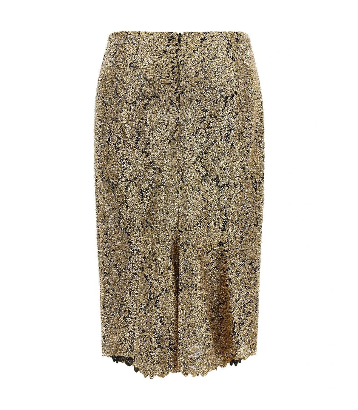 Ermanno Scervino Skirt in gold, Polyester — view 2