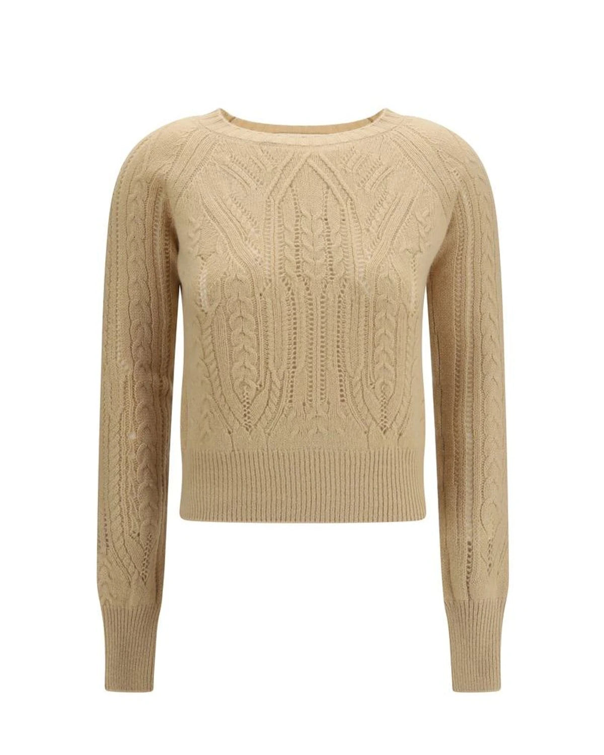 Ermanno Scervino Sweater in beige, Kashmir