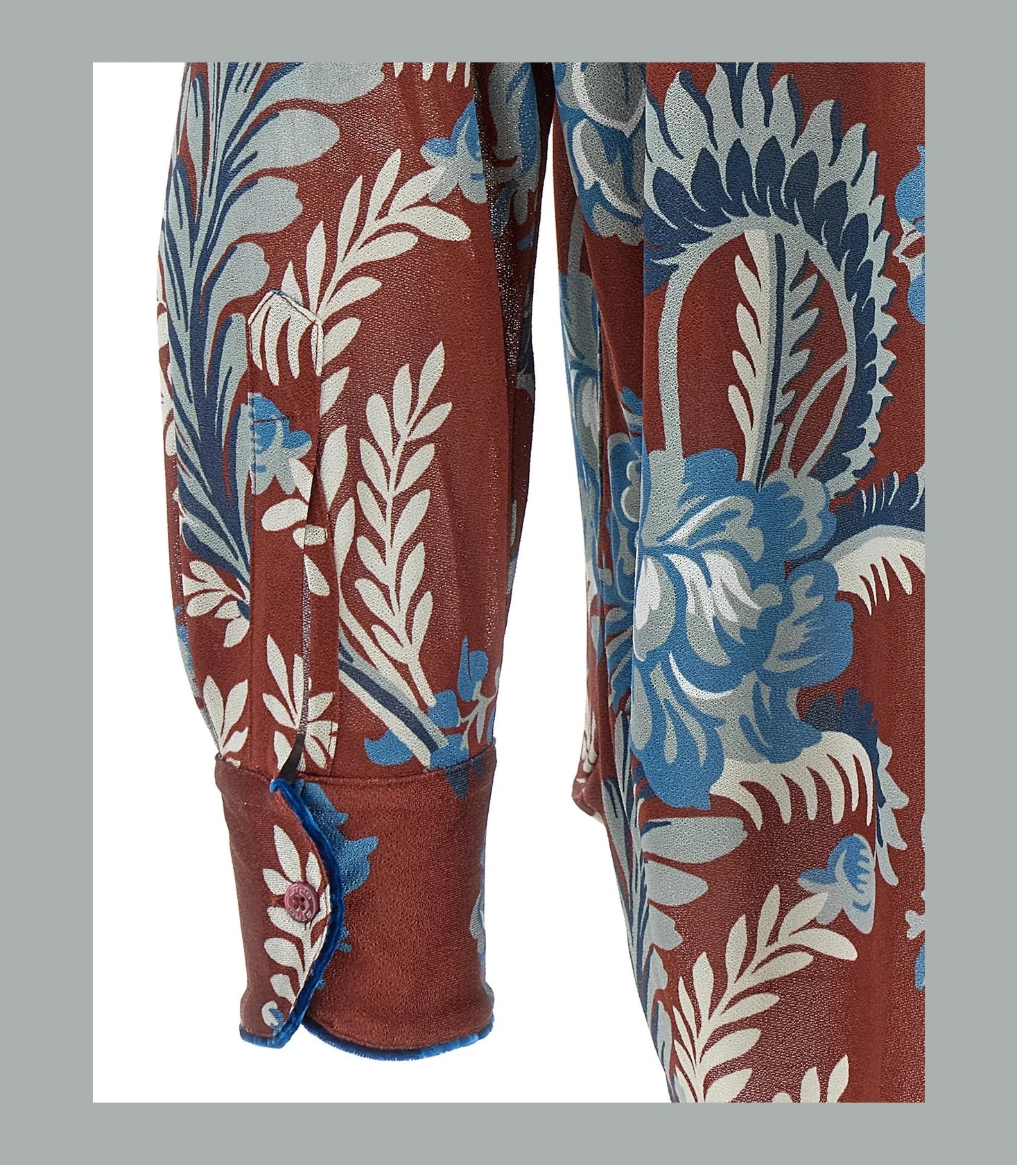 Etro Dress Shirt in multicolor, Viscose — view 4