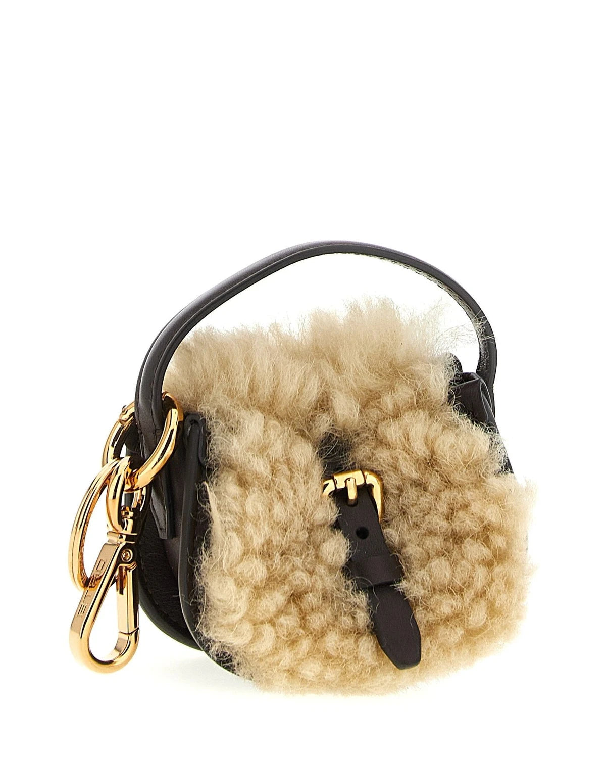 Etro Keychain in multicolor, Calfskin Leather β view 3