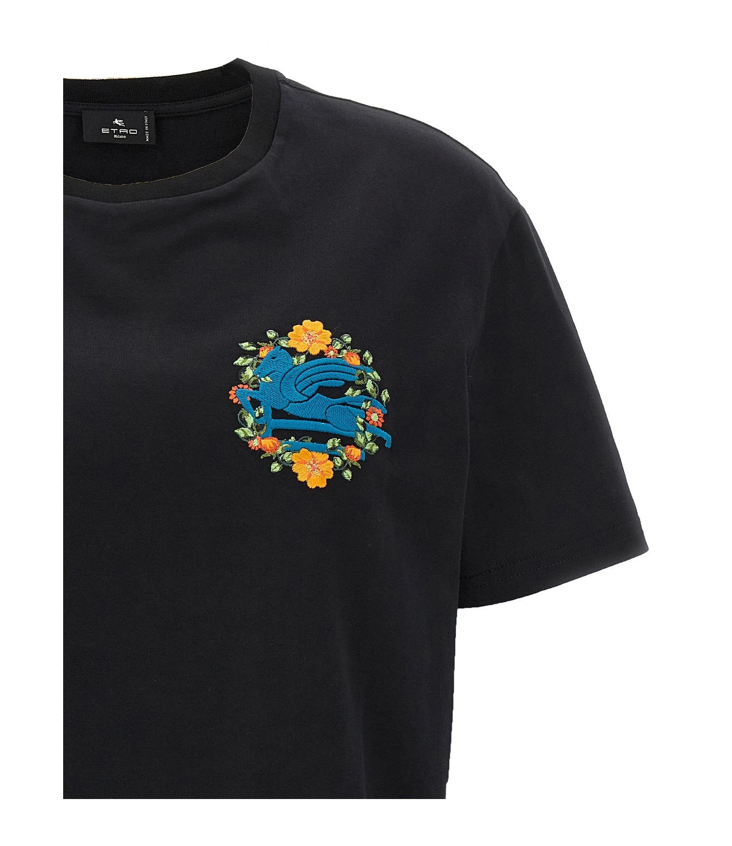 Etro T-Shirt in black, Cotton — view 3