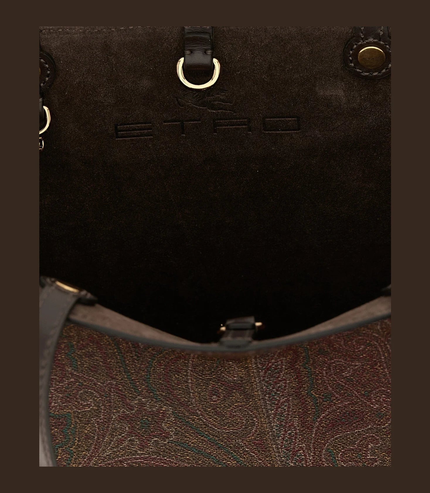 Etro Tote Bag in brown, Cotton — view 4