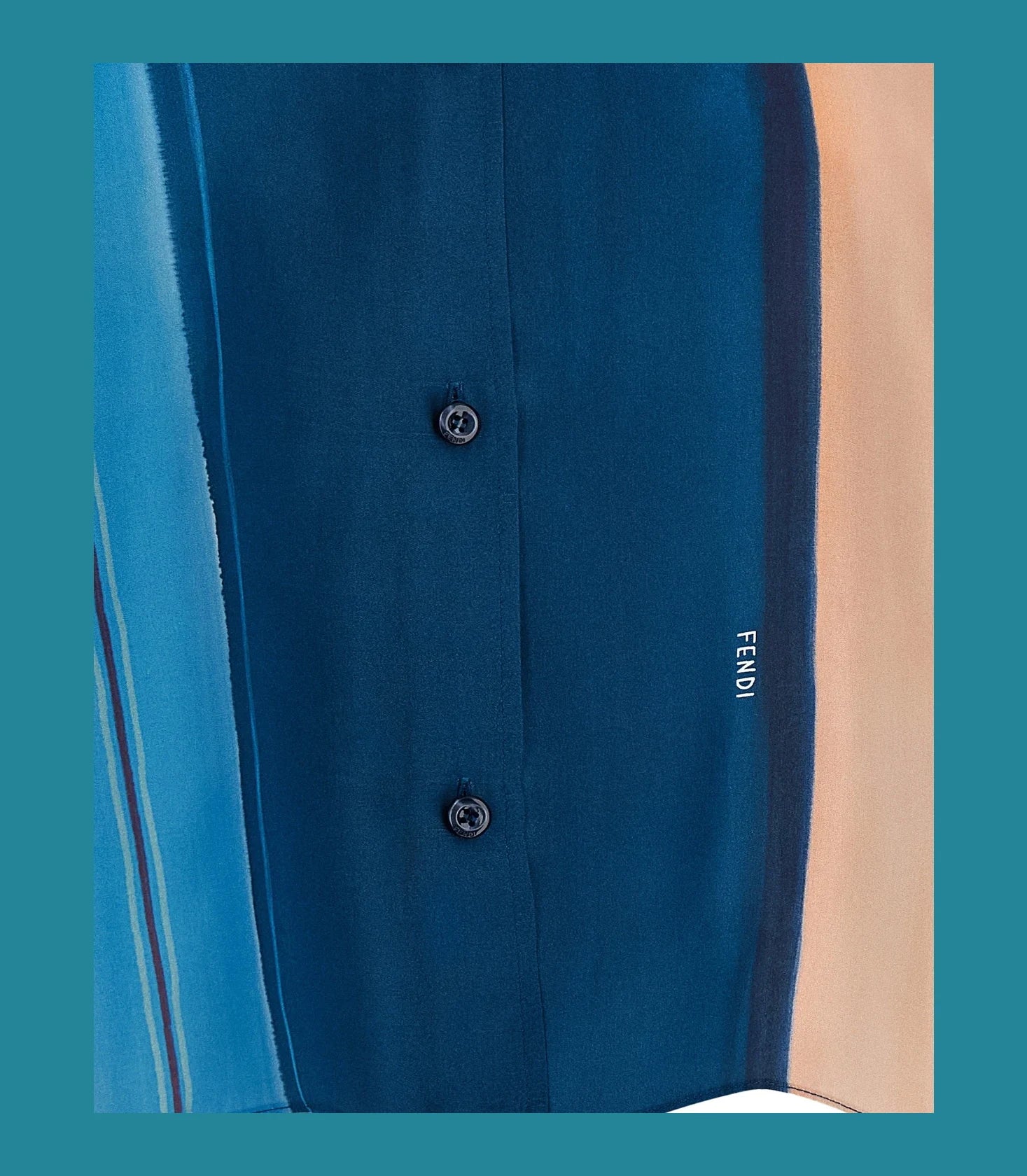Fendi Blouse in multicolor, Silk — view 4