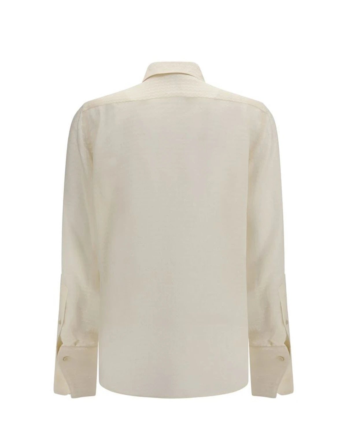 Fendi Dress Shirt in beige, Silk — view 2