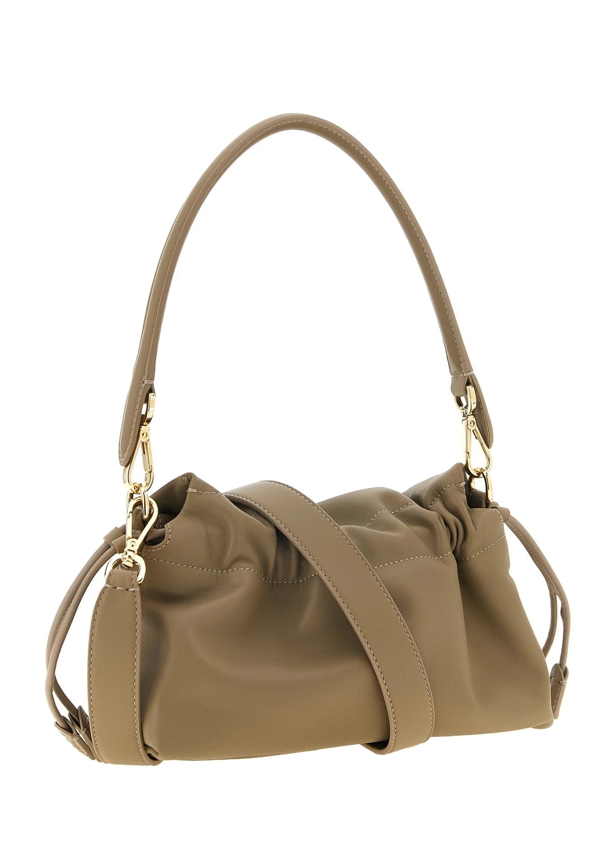 Fendi Hobo Bag in beige, Lamb Leather — view 2