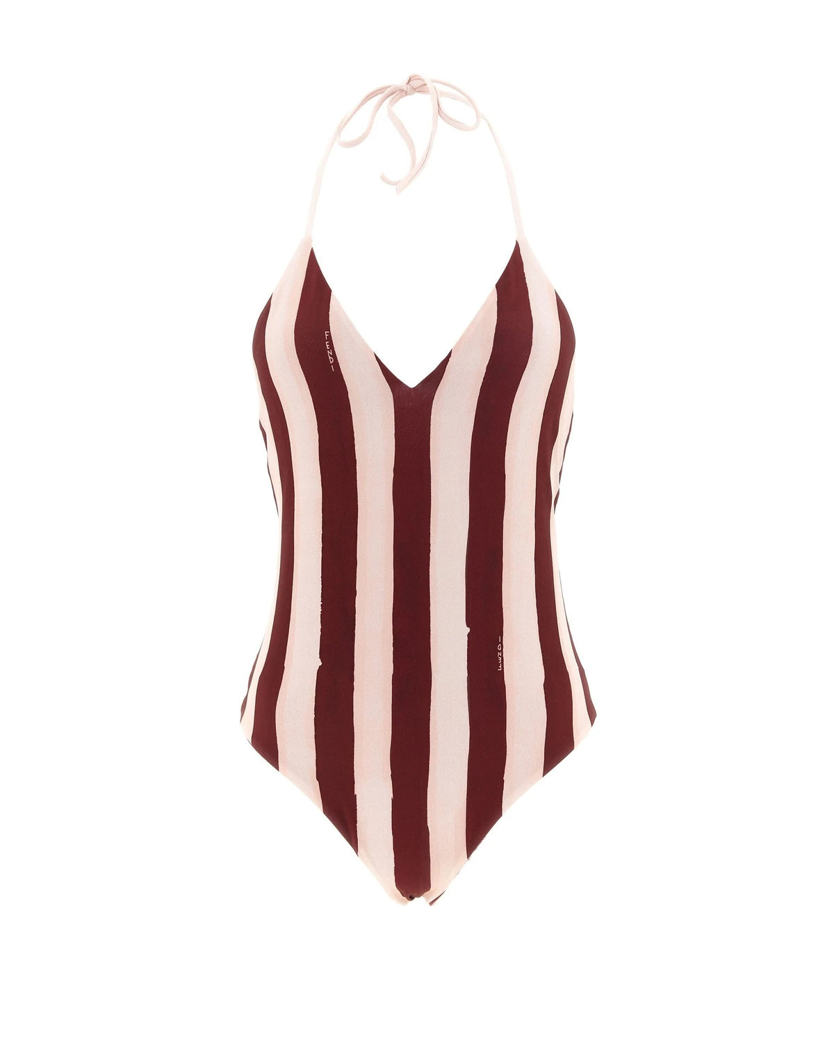 Fendi One-Piece Swimsuit in red, Polyester