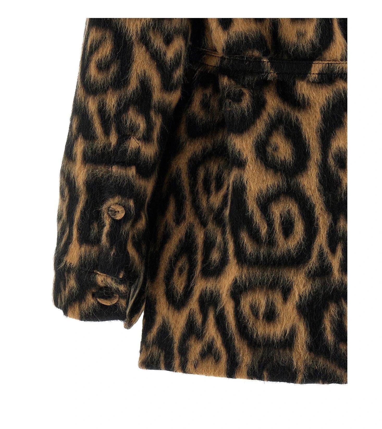 Fendi Overcoat in beige, Virgin Wool — view 4