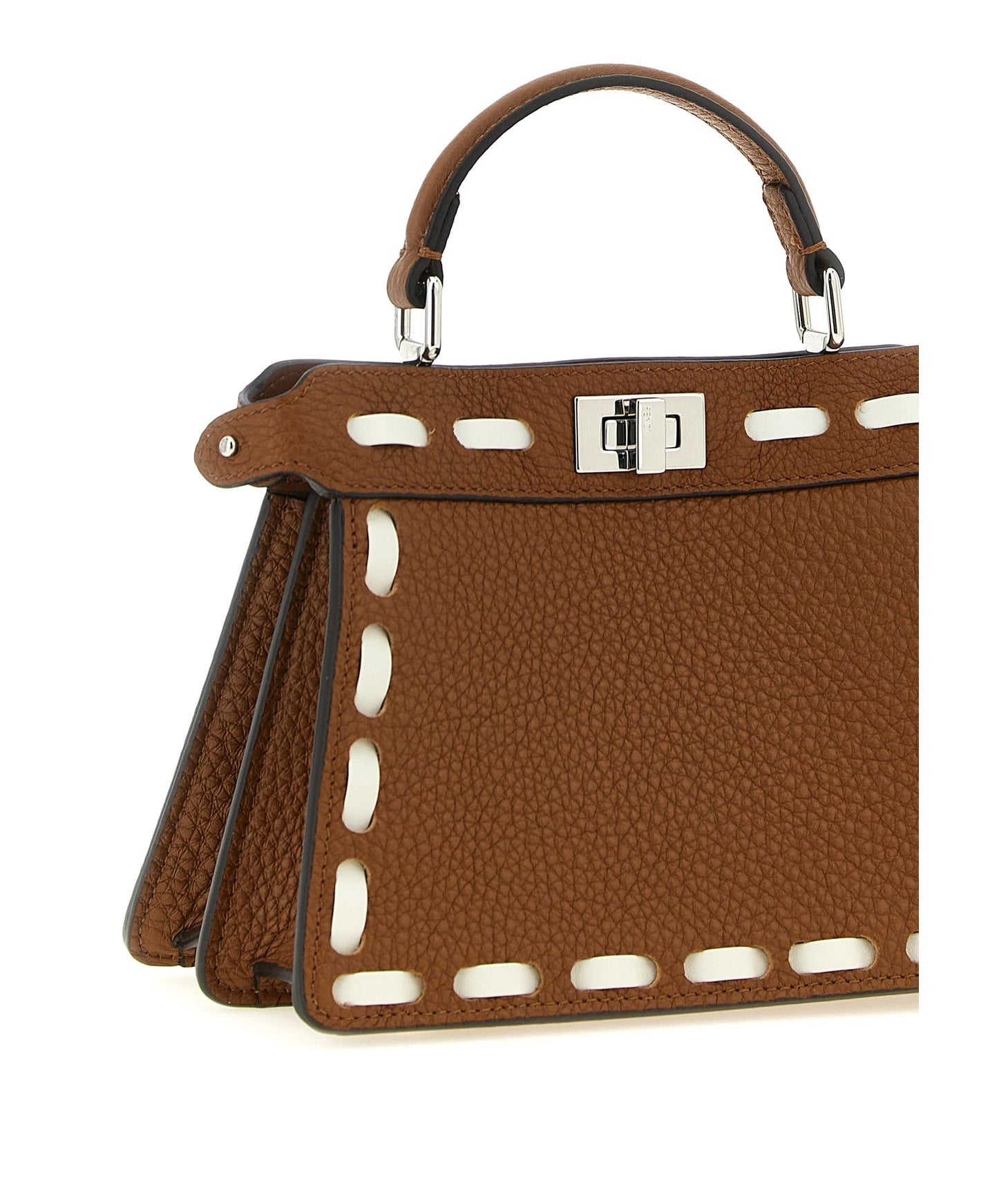 Fendi Satchel Bag in brown — view 3