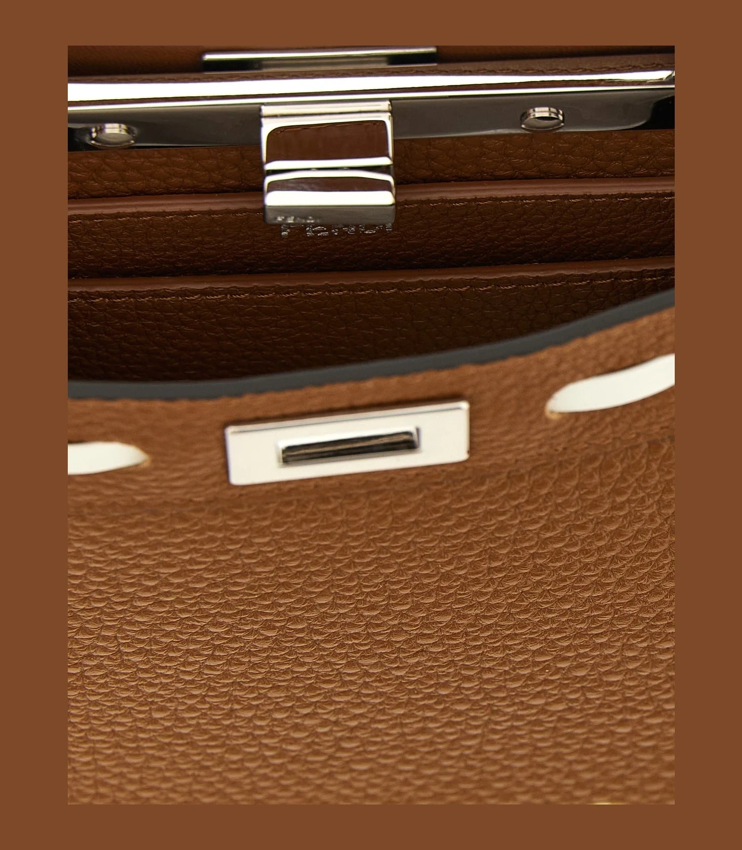 Fendi Satchel Bag in brown — view 4