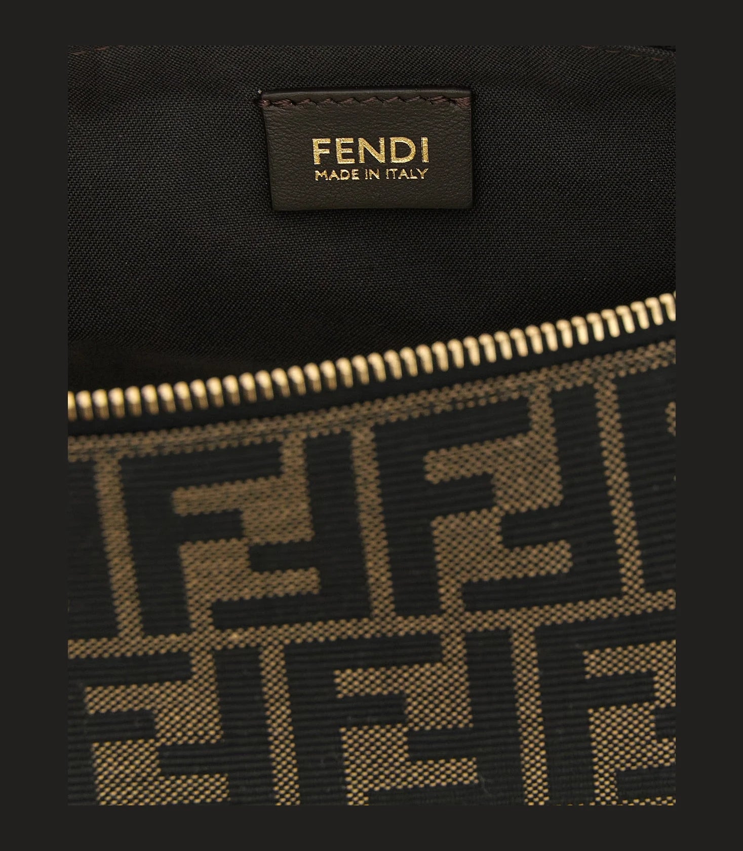 Fendi Shoulder Bag in brown, Polyester โ view 4