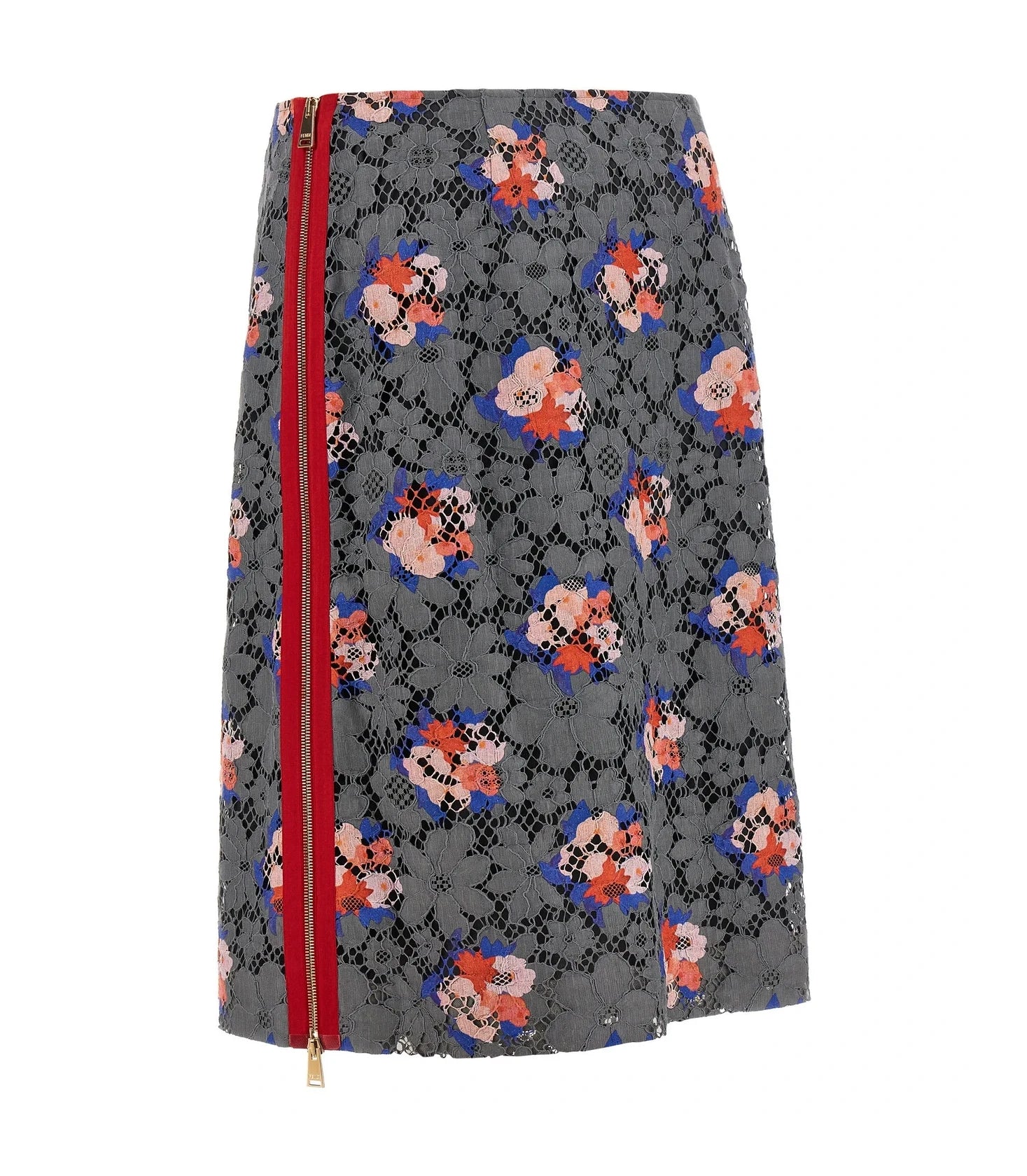 Fendi Skirt in gray, Cotton — view 3
