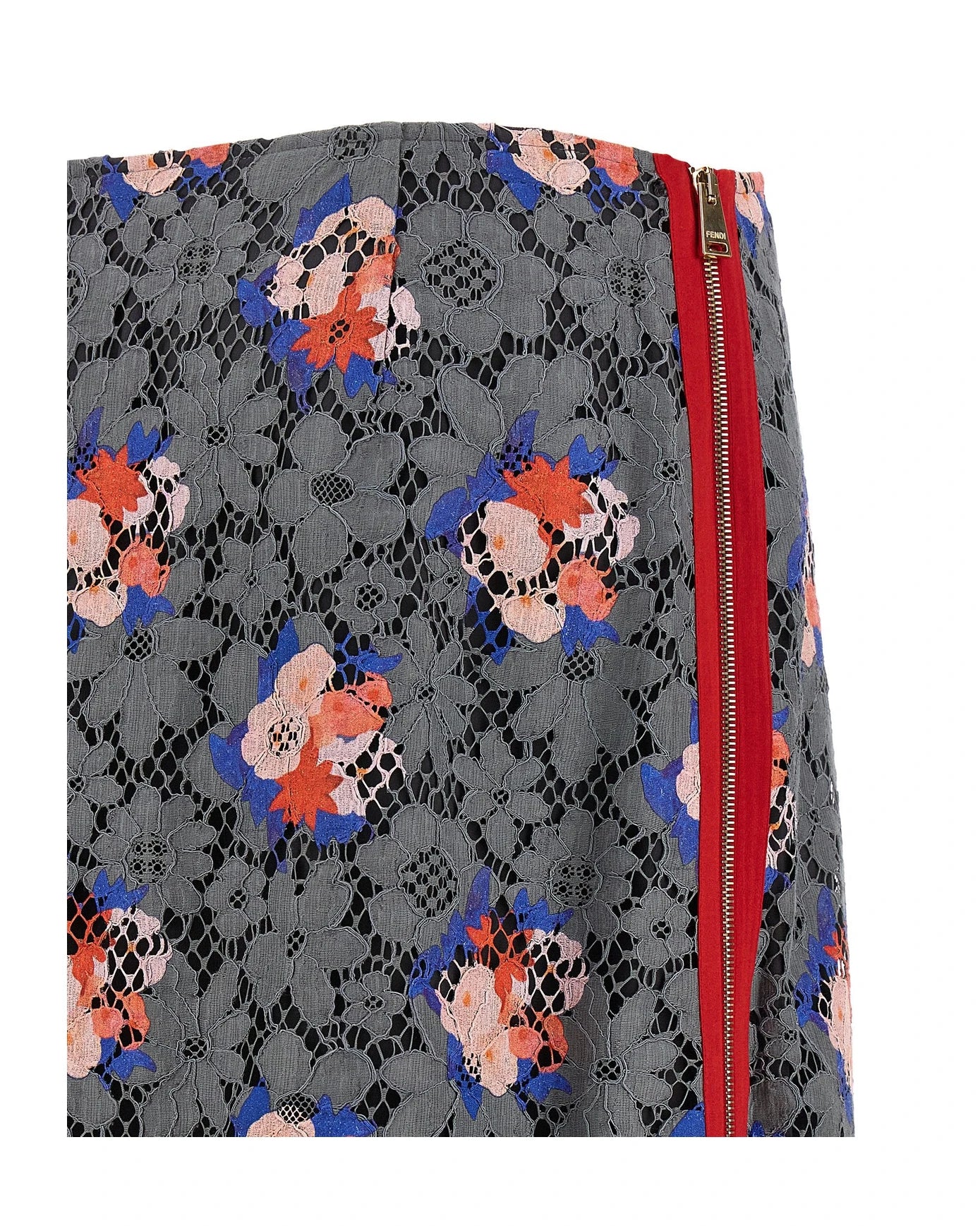 Fendi Skirt in gray, Cotton — view 5