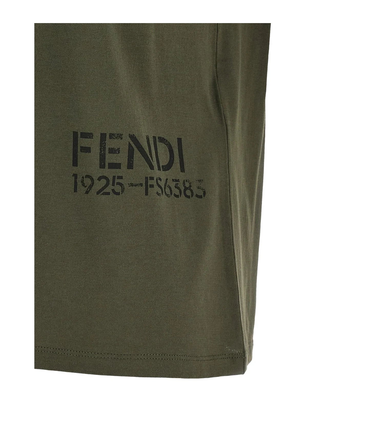 Fendi T-Shirt in green, Cotton — view 4