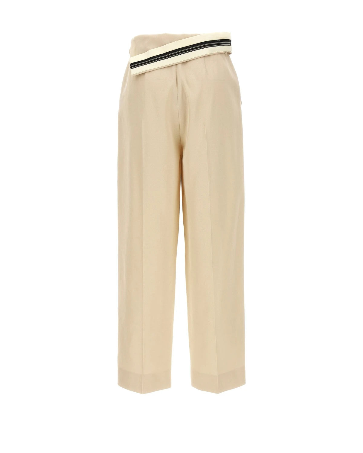 Fendi Trouser in beige, Wool — view 2