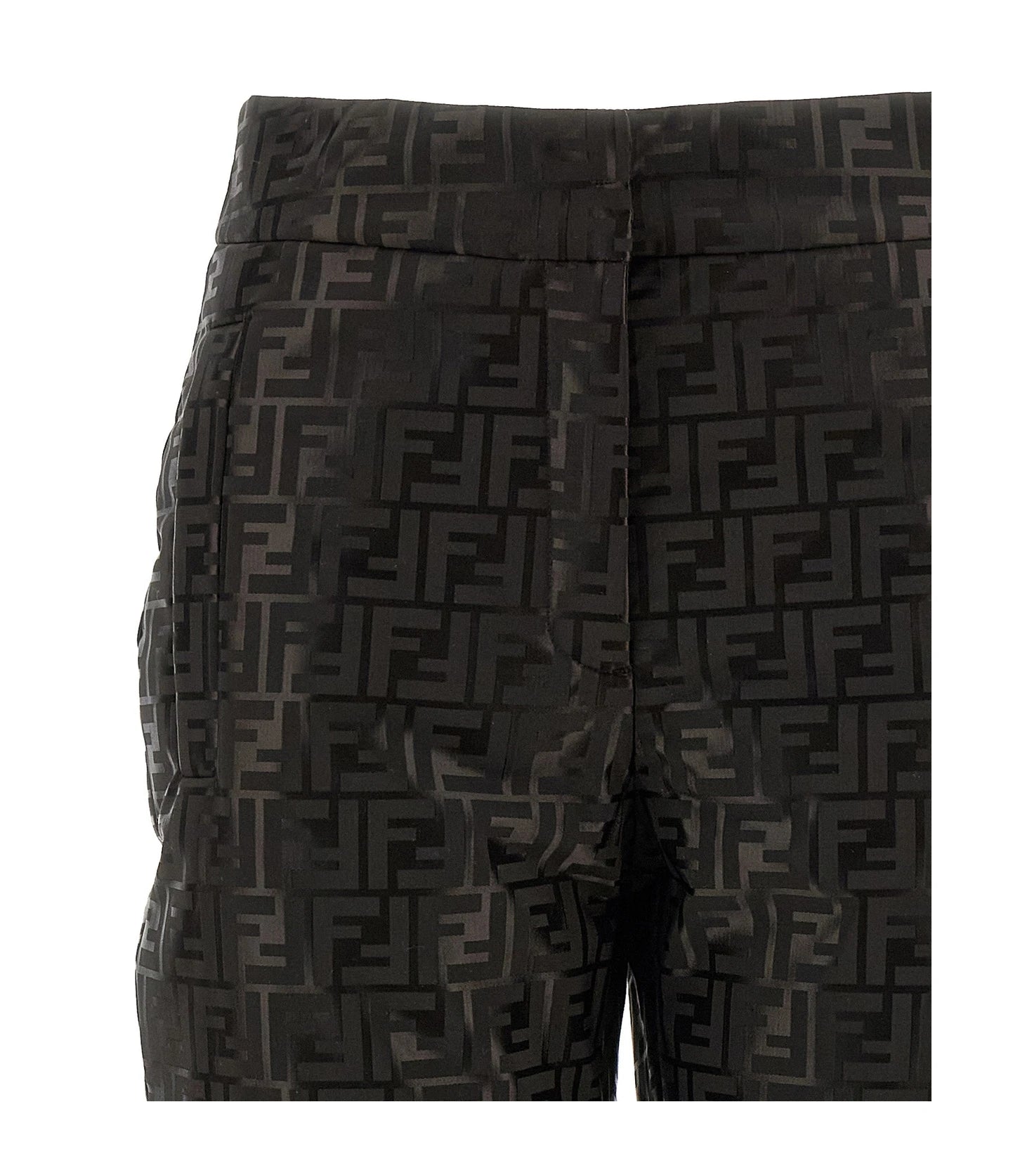 Fendi Trouser in brown, Cotton — view 3