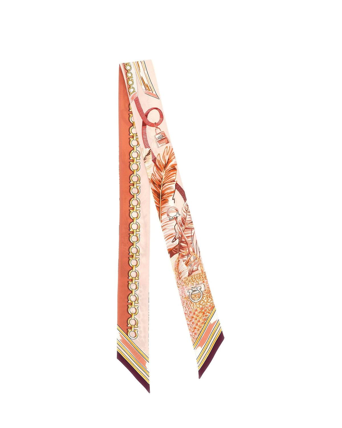 Ferragamo Durags & Hair Wrap in pink, Silk — view 2