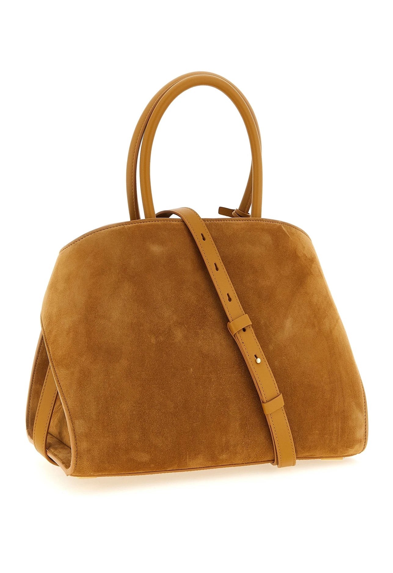 Ferragamo Satchel Bag in beige, Goat Leather — view 2