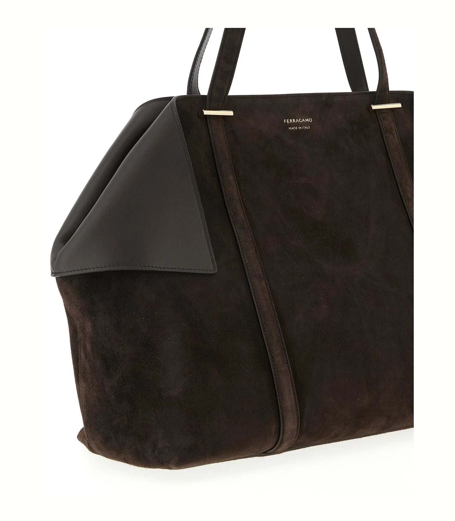 Ferragamo Shoulder Bag in brown, Goat Leather — view 3
