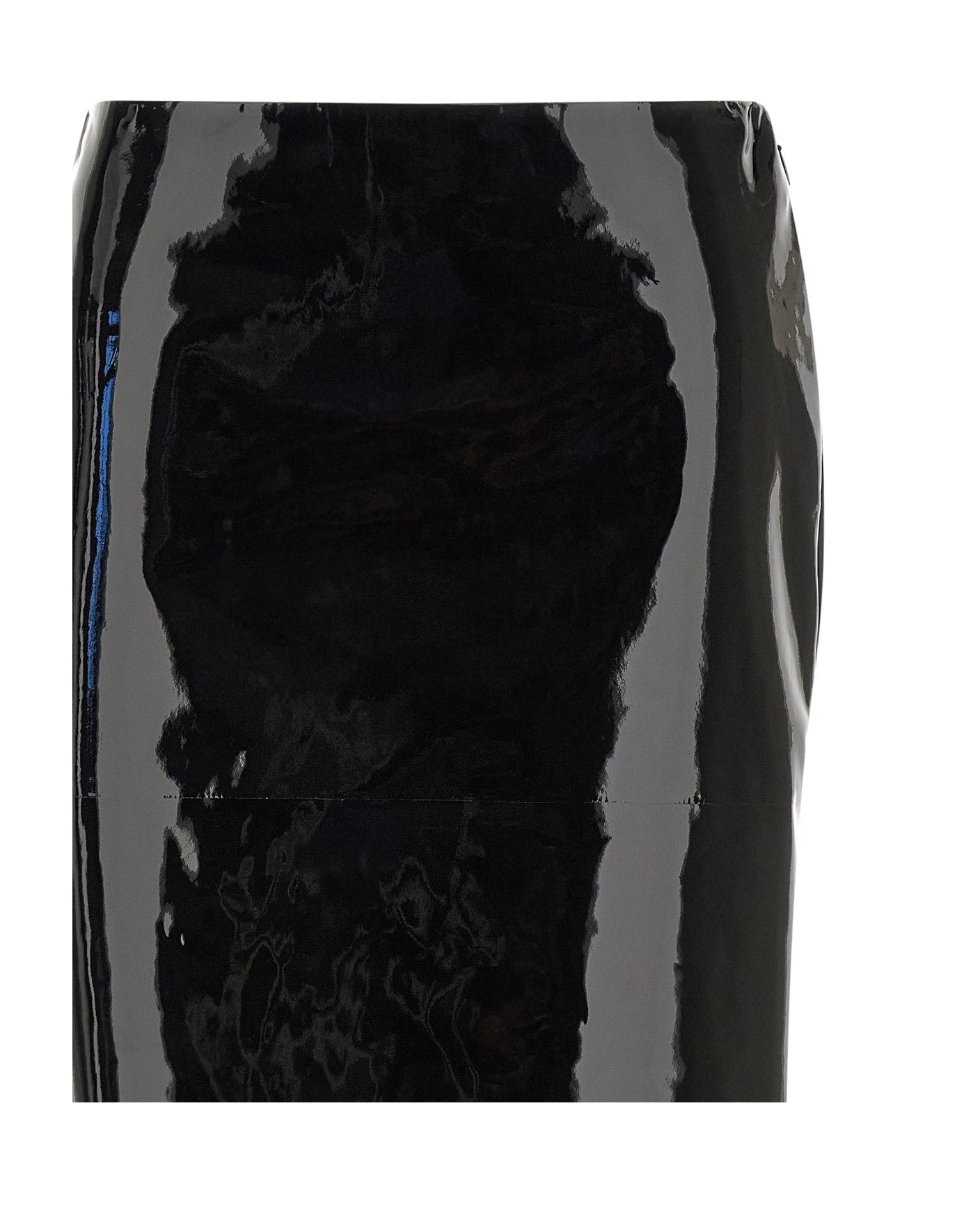 Ferragamo Skirt in black, Lamb Leather — view 3