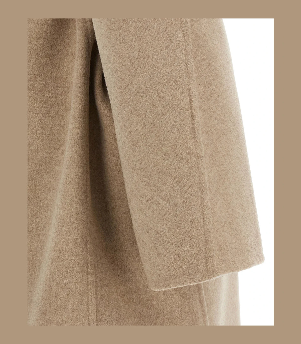 Ferragamo Wrap Coat in beige โ view 4