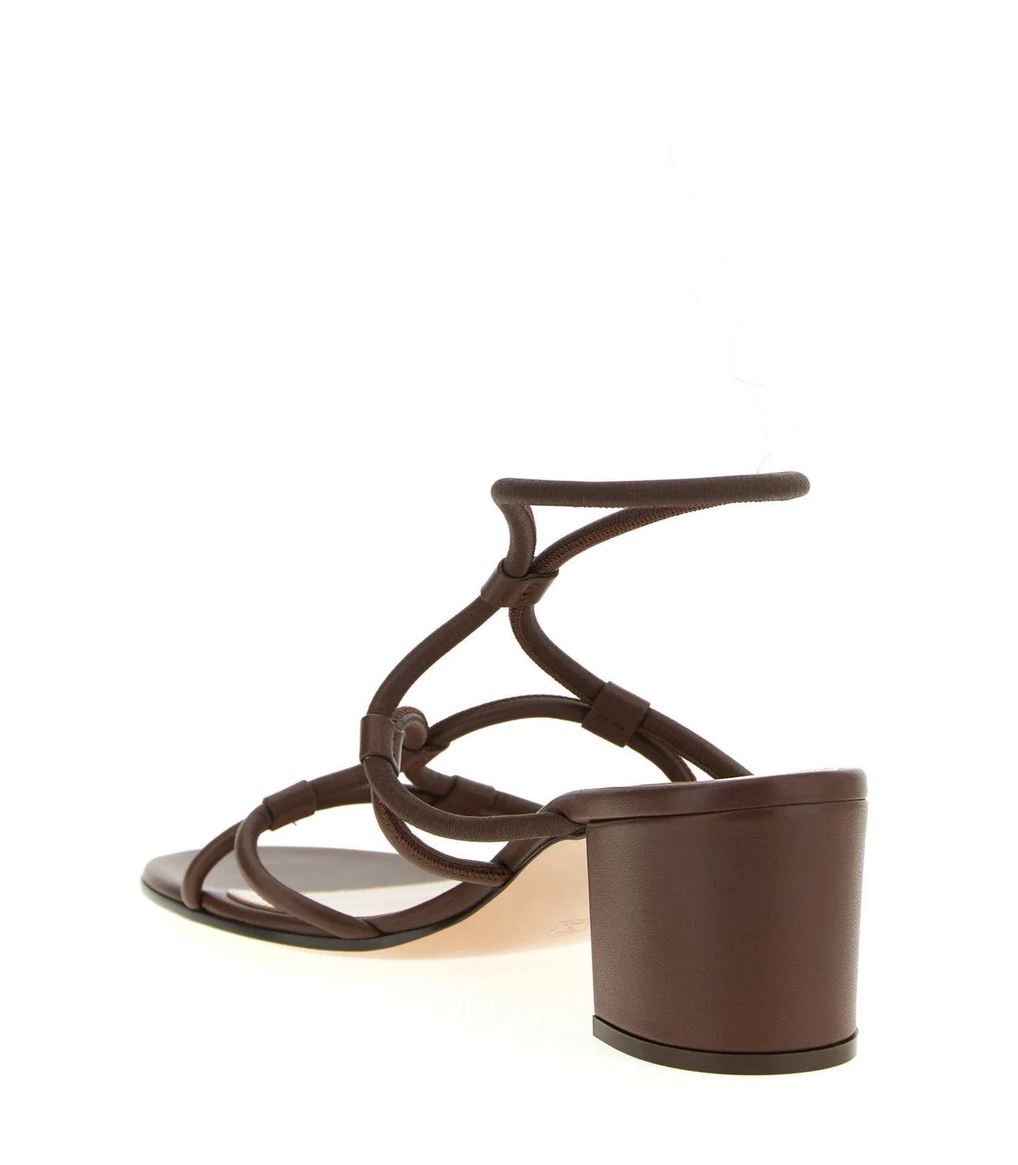 Gianvito Rossi Sandals in brown, Lamb Leather — view 3