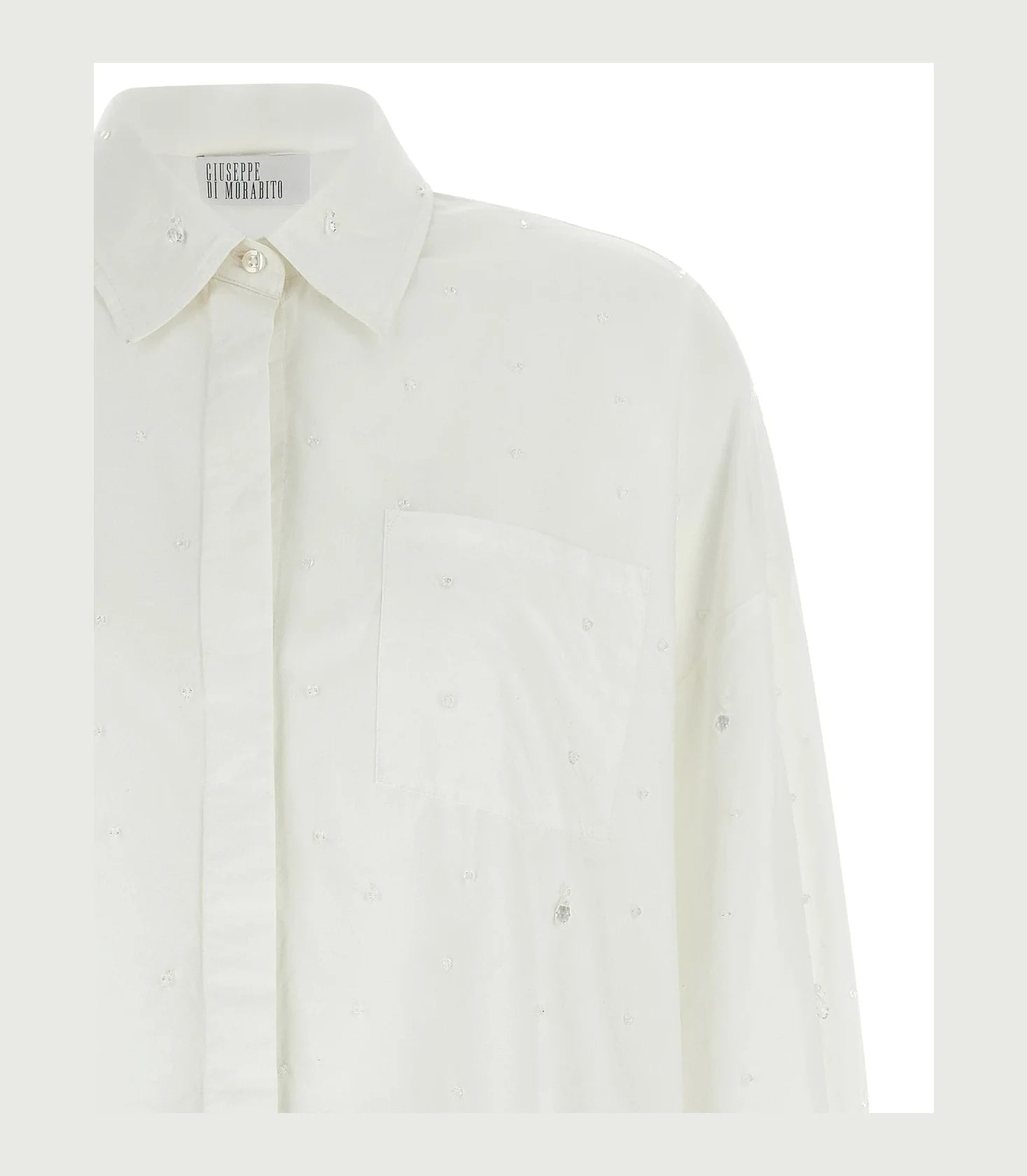 Giuseppe Di Morabito Dress Shirt in white, Cotton — view 3