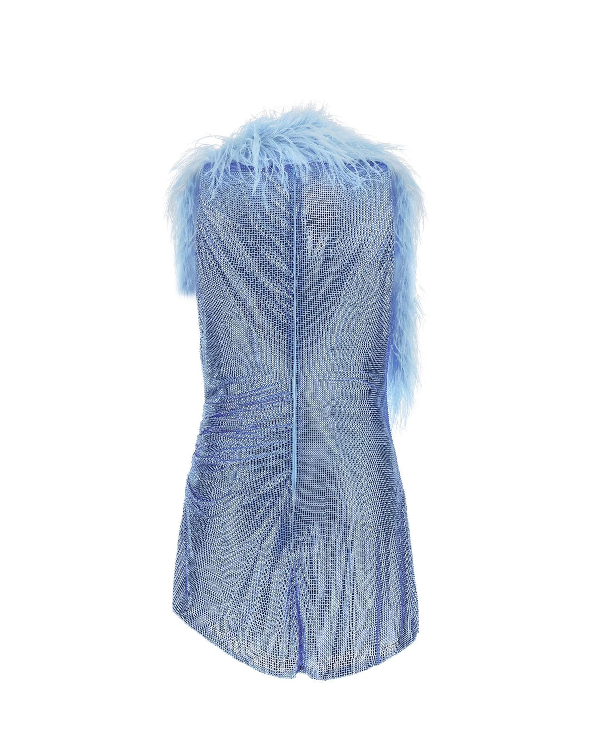 Giuseppe Di Morabito Dresse in blue, Polyamide — view 3
