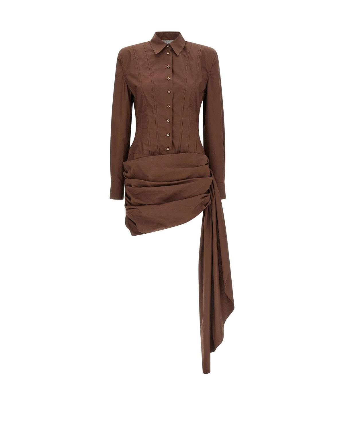 Giuseppe Di Morabito Dresse in brown, Cotton