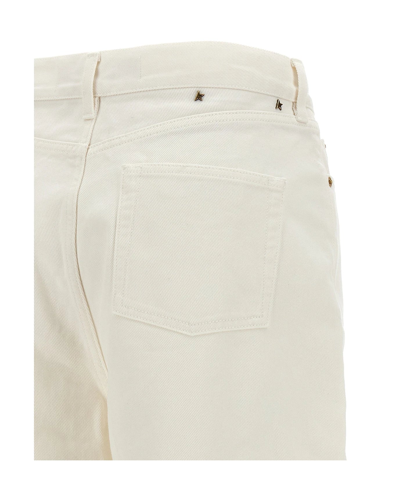 Golden Goose Jean in white, Cotton — view 4