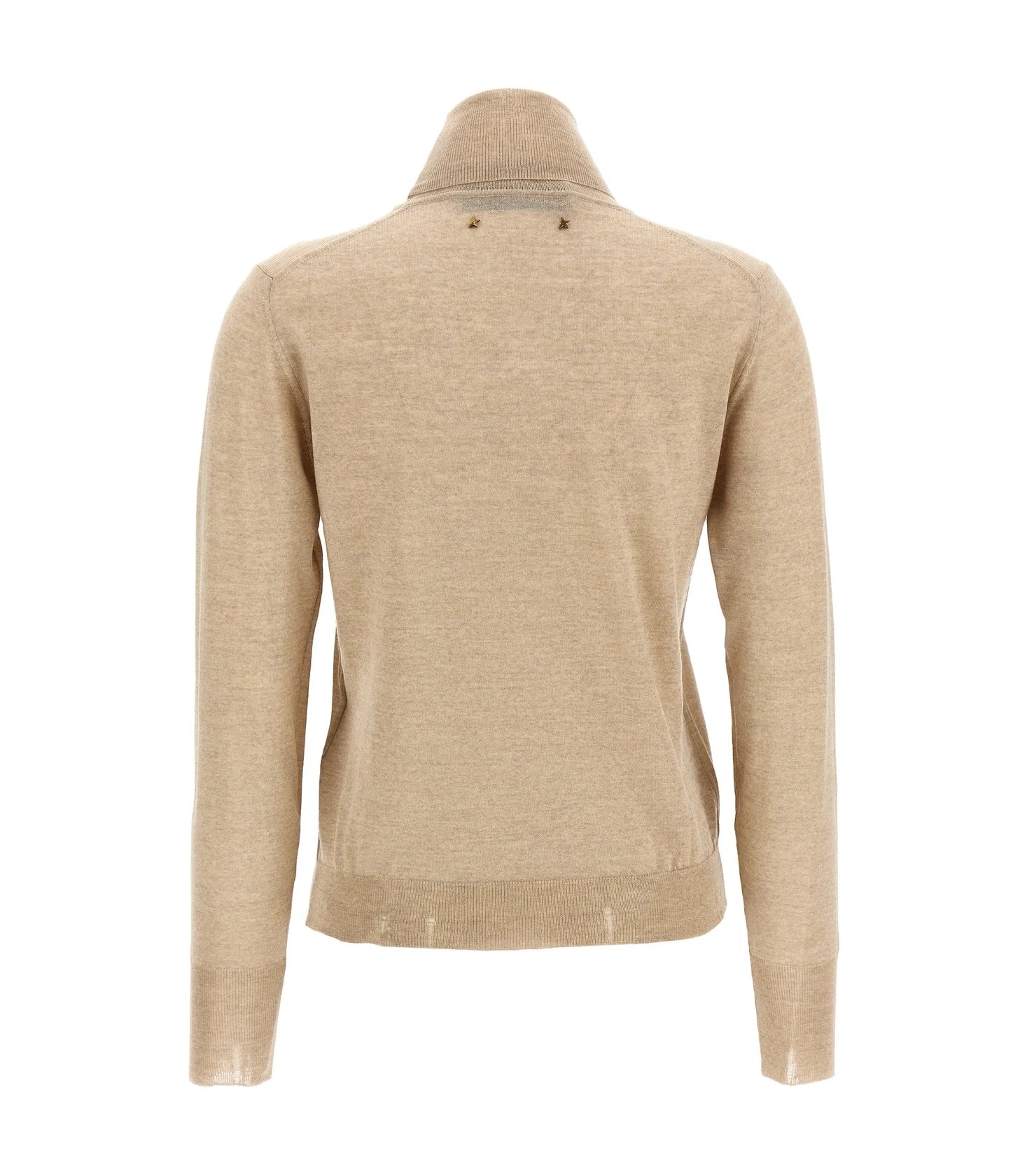 Golden Goose Sweater in beige, Virgin Wool — view 2