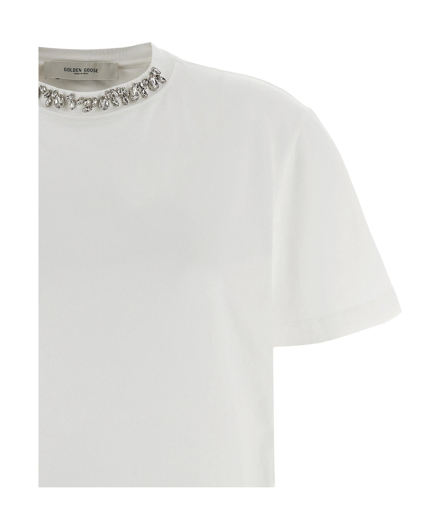Golden Goose T-Shirt in white, Cotton β view 3