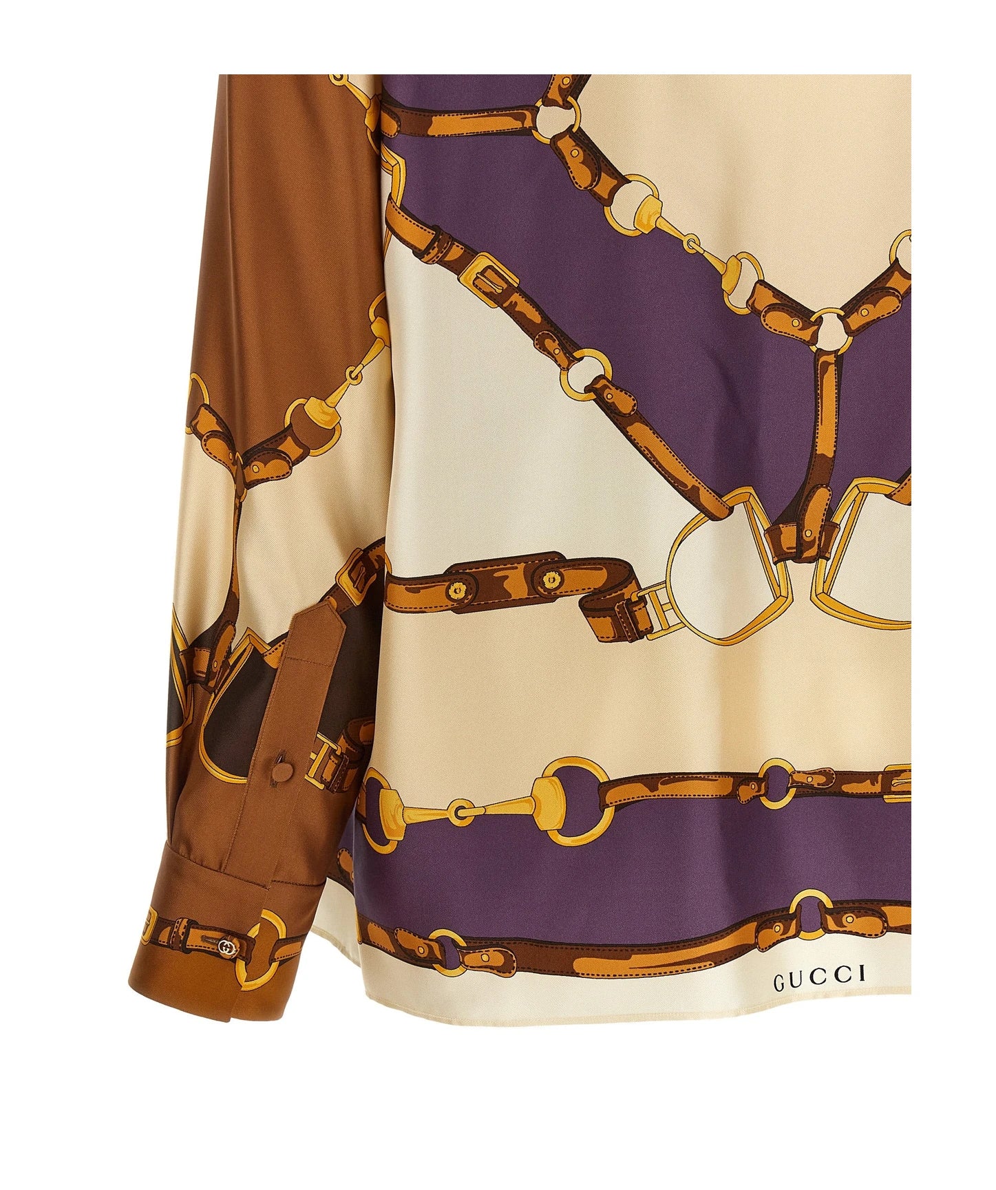Gucci Blouse in multicolor, Silk — view 4
