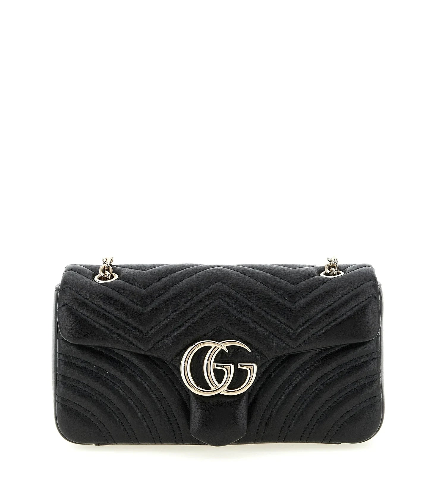 Gucci Cross Body Bag in black, Lamb Leather