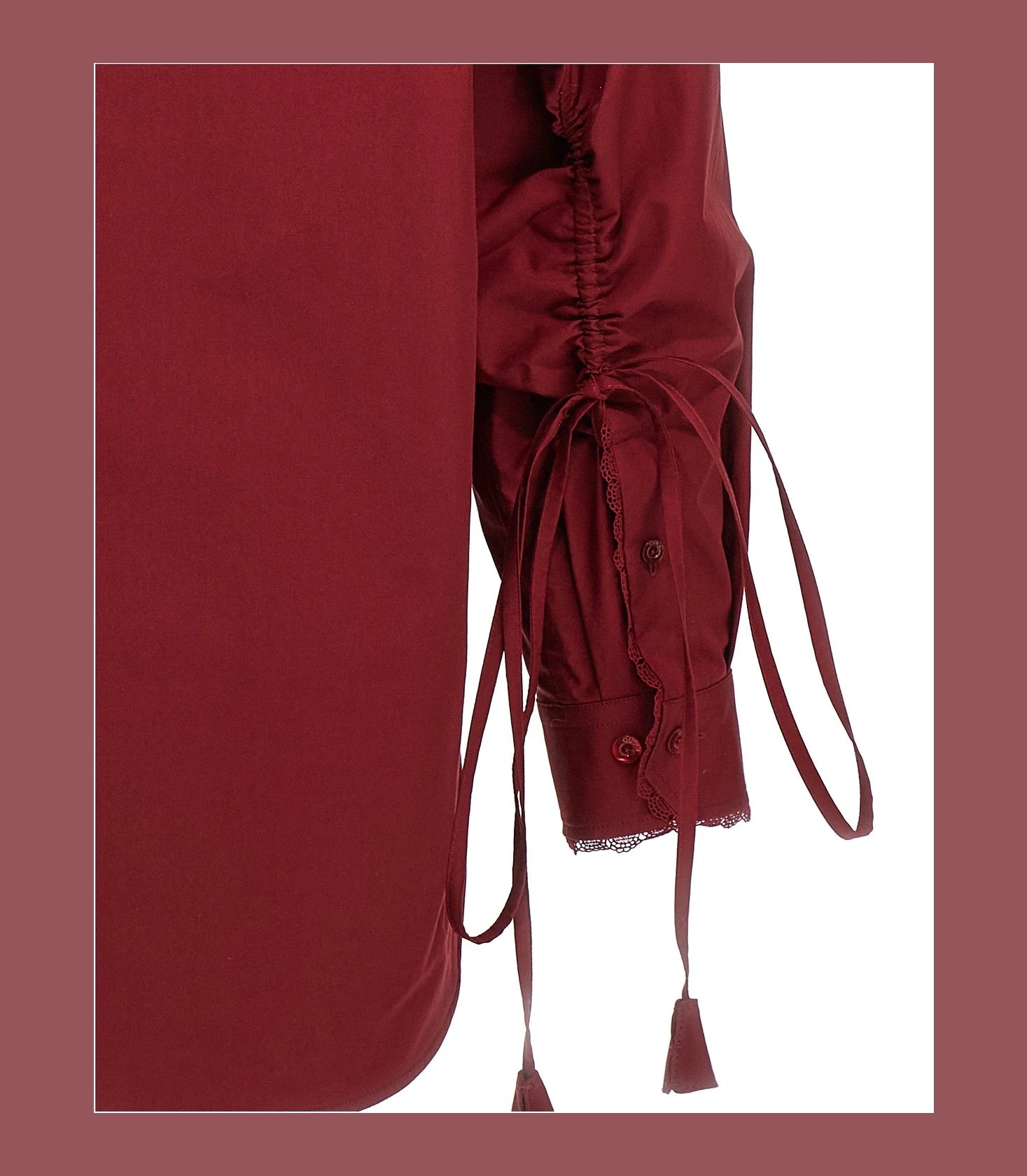 Gucci Dress Shirt in red, Cotton — view 5