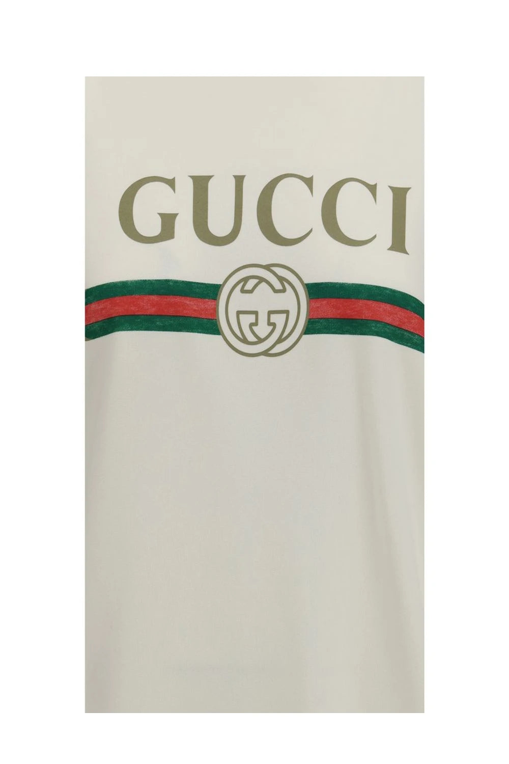 Gucci Hoodie in white, Cotton — view 3
