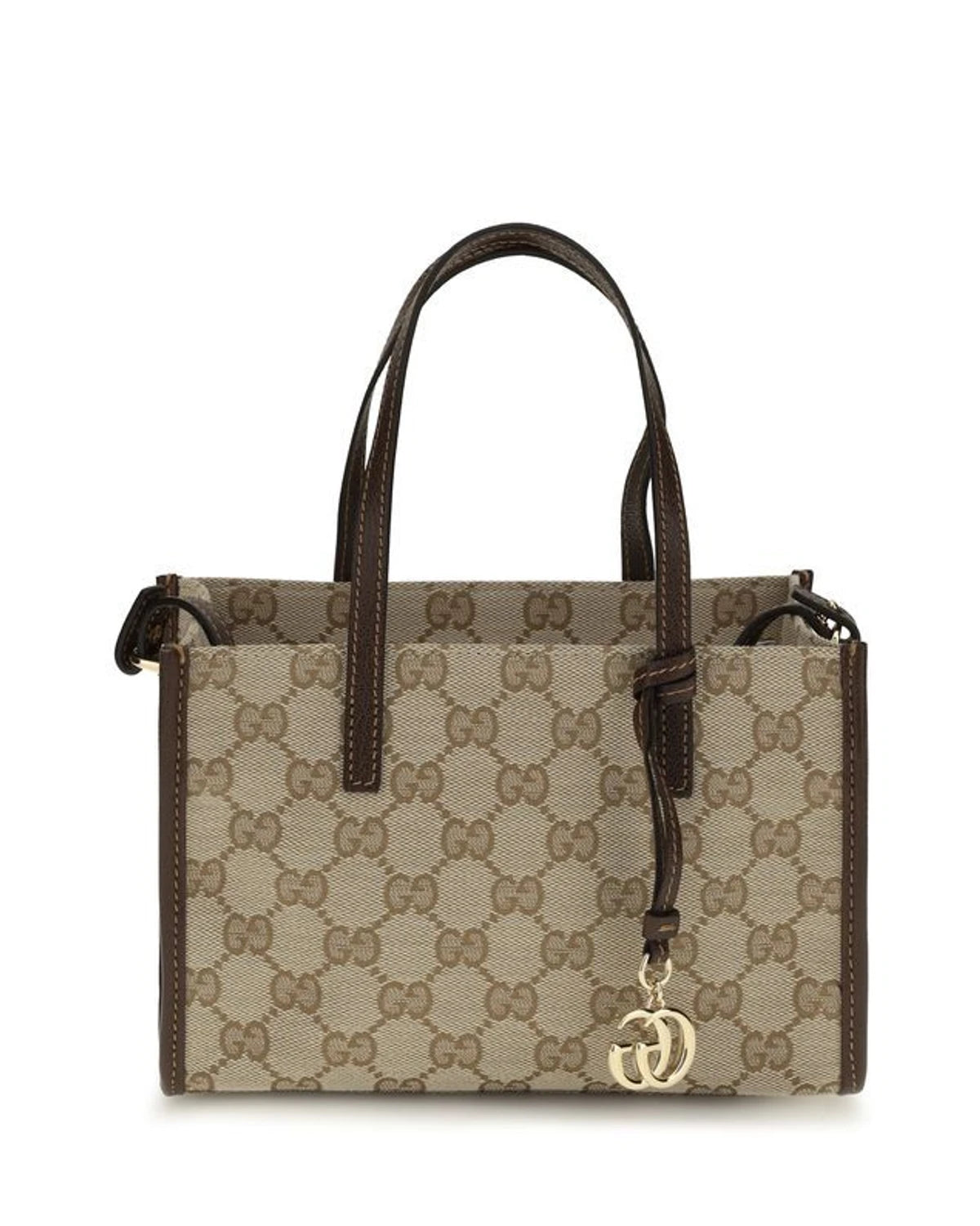 Gucci Satchel Bag in beige, Cotton