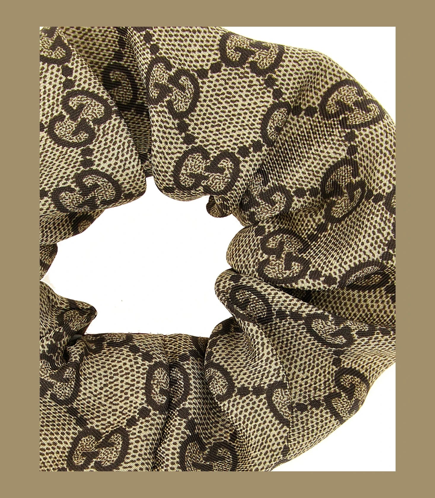 Gucci Scrunchie in multicolor, Silk — view 3