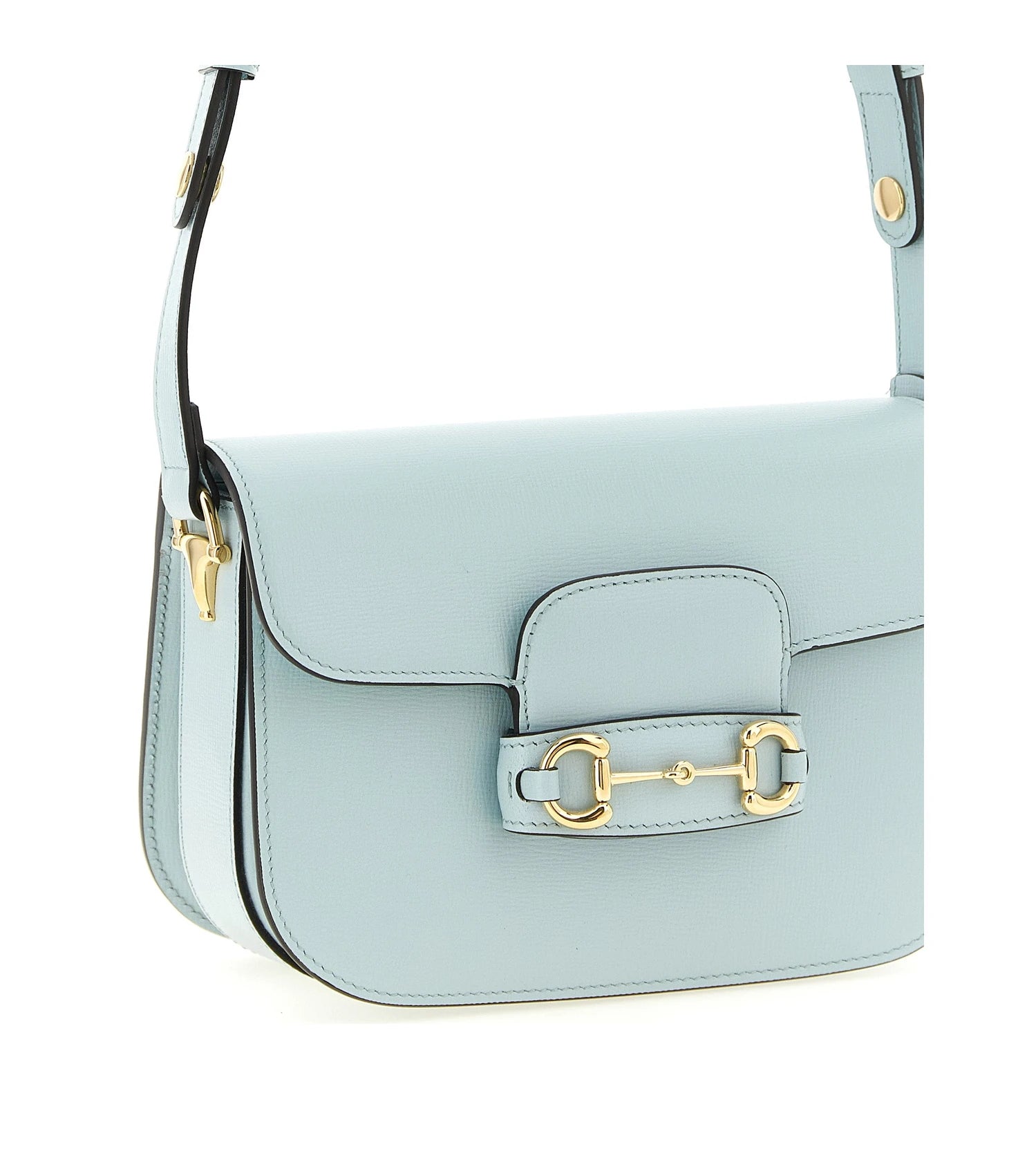 Gucci Shoulder Bag in blue, Calfskin Leather — view 3
