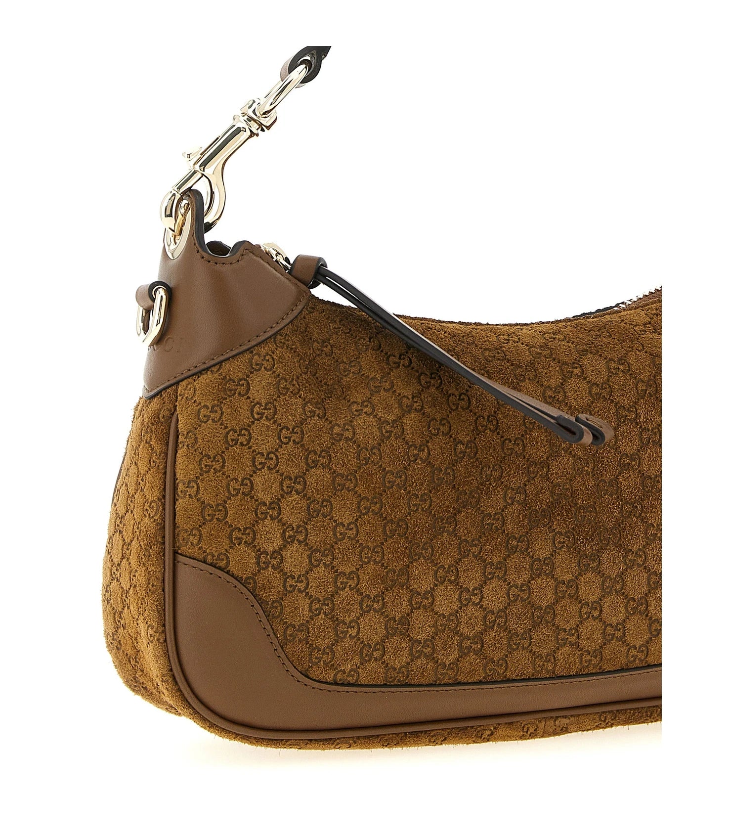Gucci Shoulder Bag in brown, Calfskin Leather — view 3