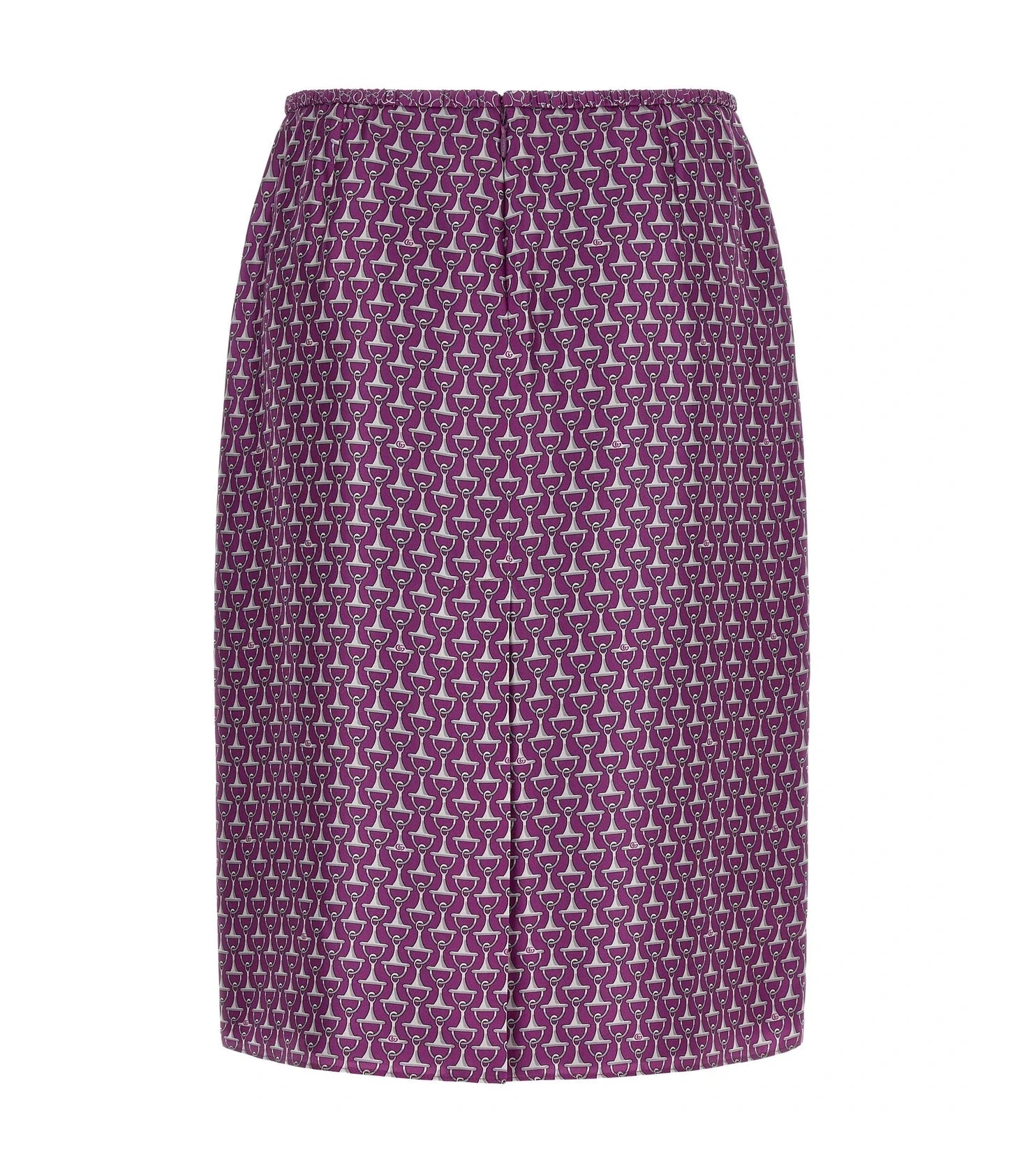 Gucci Skirt in purple, Silk — view 2