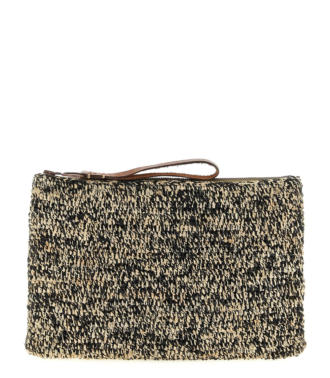 Ibeliv Clutch Bag in multicolor, Raffia